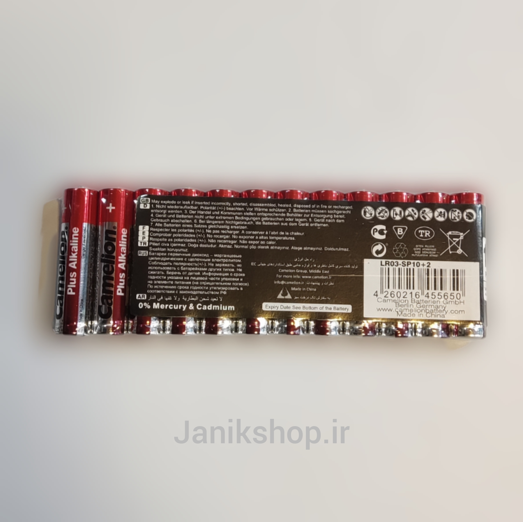 باتری نیم قلمی - تصویر 2